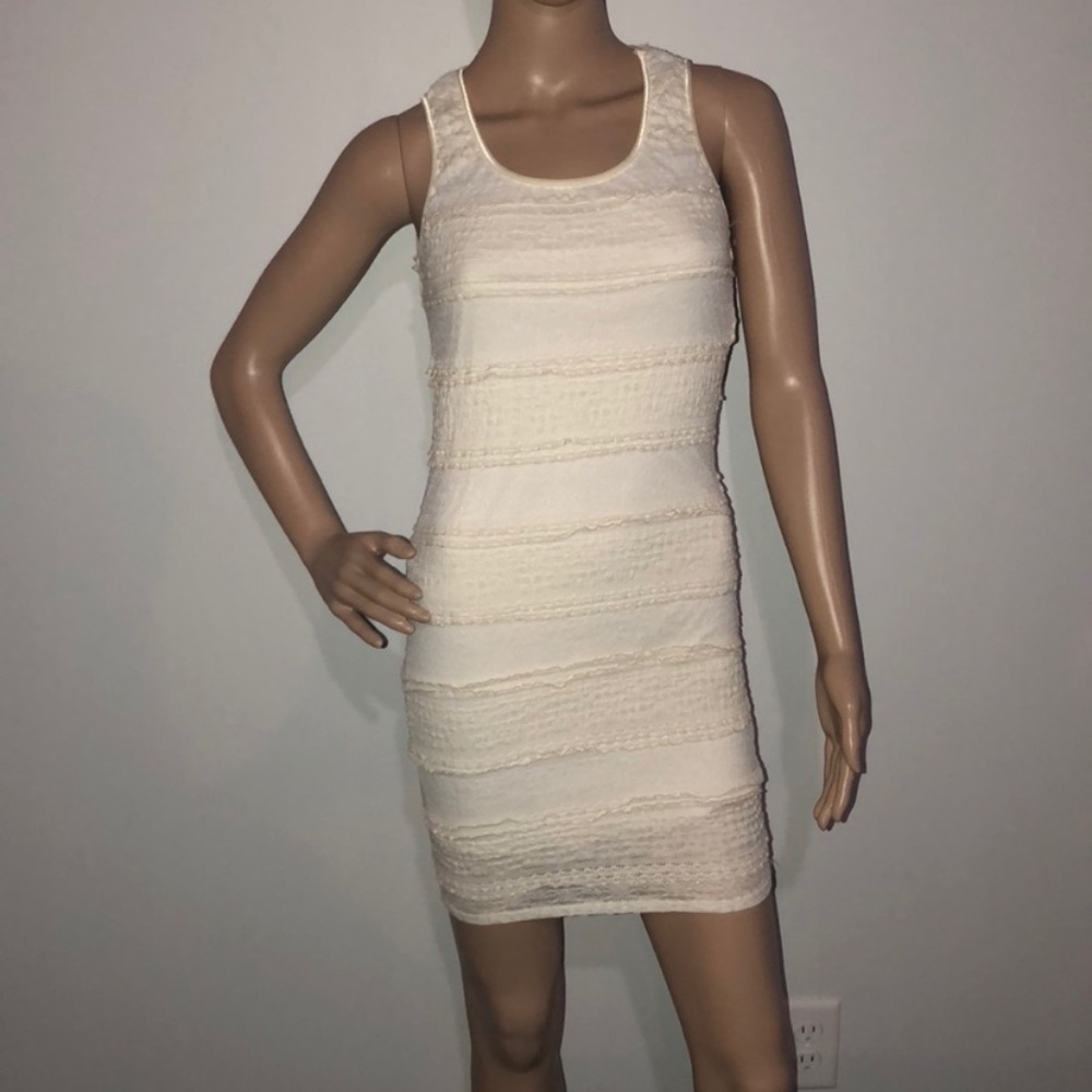 Wet Seal ivory dress size medium